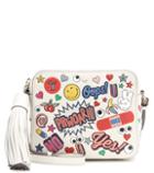 Anya Hindmarch All Over Stickers Leather Shoulder Bag