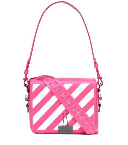 Heidi Klein Binder Clip Leather Shoulder Bag