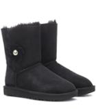 Ugg Australia Bailey Button Poppy Suede Ankle Boots