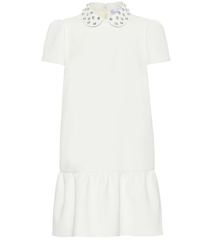 Redvalentino Embellished Crêpe Minidress
