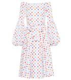 Caroline Constas Gisele Polka-dot Poplin Dress