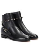 Brunello Cucinelli Valentino Garavani Rockstud Leather Boots