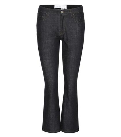 Victoria Victoria Beckham Fluted Crop Cropped Flared Jeans