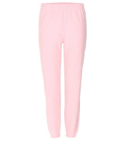 Miu Miu X Champion Cotton-blend Track Pants