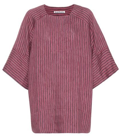 Acne Studios Lhena Linen-blend Top