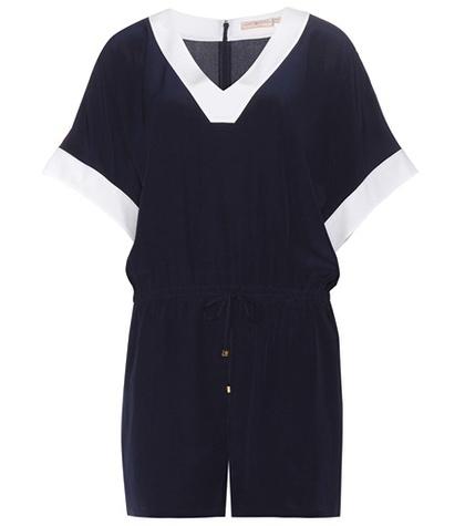 Tory Burch Lipsi Silk Playsuit