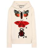 Gucci Cotton Hoodie With Appliqués