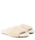 Tabitha Simmons Teddy Bear Shearling Sandals