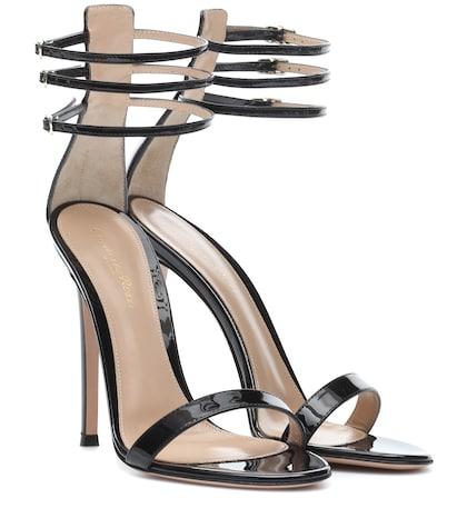 Moncler Grenoble Patent Leather Sandals