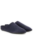 The Row Bea Cashmere Slippers