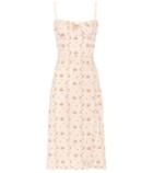 Chlo Floral Cotton Bustier Dress