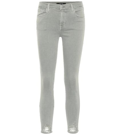 F.r.s For Restless Sleepers 835 Cropped Mid-rise Skinny Jeans