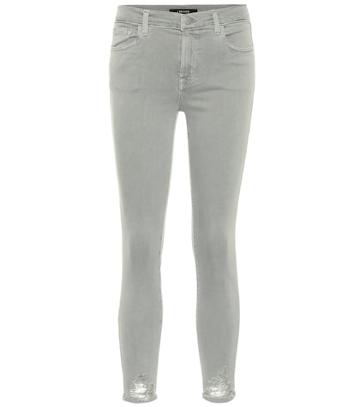 F.r.s For Restless Sleepers 835 Cropped Mid-rise Skinny Jeans