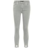 F.r.s For Restless Sleepers 835 Cropped Mid-rise Skinny Jeans