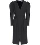 Alexander Mcqueen Wool And Silk Crêpe Dress