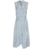 Dolce & Gabbana Striped Silk Dress