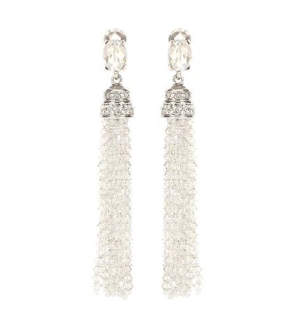 Kenzo Crystal-embellished Clip-on Earrings