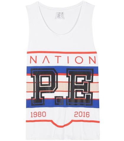 P.e Nation Glide Cotton Tank Top