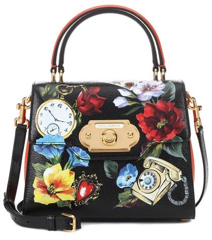 Miu Miu Welcome Leather Shoulder Bag