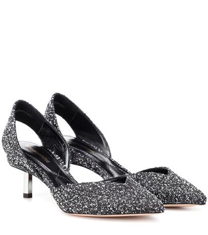Agnona Polly Bouclé Slingback Pumps
