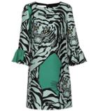 Valentino Re-edition Wool And Silk Printed Dress