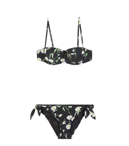 7 For All Mankind Printed Bikini