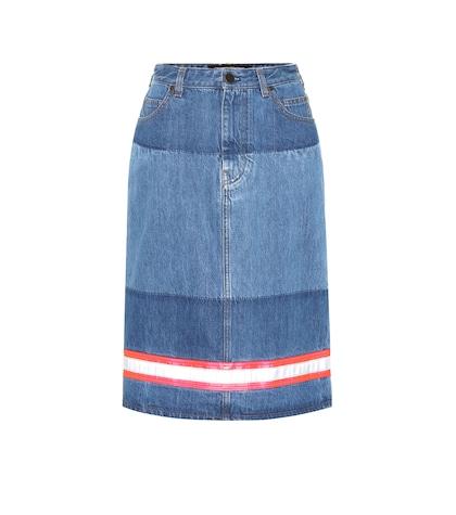 Calvin Klein 205w39nyc Denim Midi Skirt