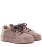 Loro Piana Nuages Suede Sneakers