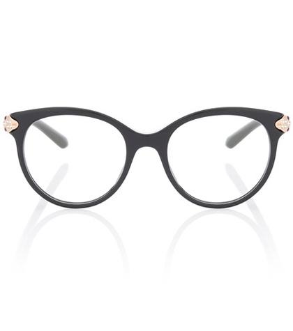 Bvlgari Eyewear Serpenti Round Glasses