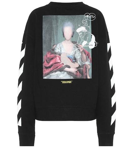 Off-white Printed Cotton Shirt