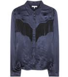 Ganni Donnelly Satin Shirt