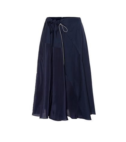 Roksanda Misha Cotton And Silk Skirt