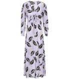Roger Vivier Printed Silk Dress