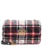 Roger Vivier Chain Round S Plaid Shoulder Bag
