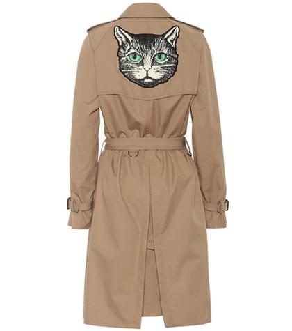 Gucci Cotton-blend Trench Coat
