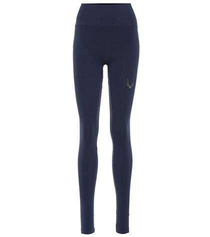 Helmut Lang Stirrup Technical Knit Leggings