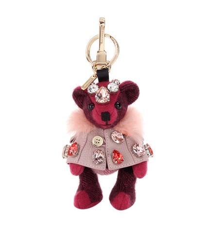 Tory Burch Thomas Embellished Bear Charm