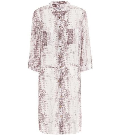 Heidi Klein Alhambra Snakeskin-printed Minidress