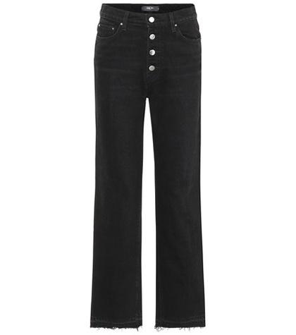 Amiri High-rise Straight-leg Jeans