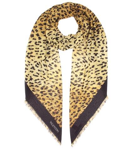 J Brand Leopard-printed Scarf