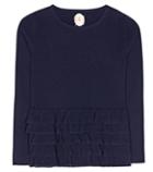 See By Chlo Ruffled Virgin Wool And Cashmere Sweater