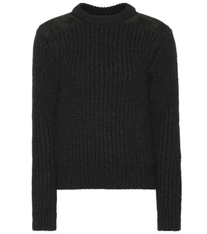 Saint Laurent Stretch Wool-blend Sweater