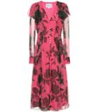 Carolina Herrera Printed Silk Chiffon Dress