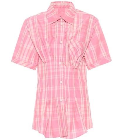 Isabel Marant Emily Checked Cotton-blend Shirt