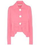 Marni Ruffled Cotton Crêpe Jacket