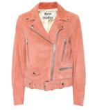 Clergerie Mock Suede Biker Jacket