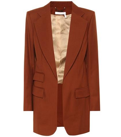 Chlo Wool Twill Blazer