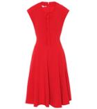 Malone Souliers Lace-up Crêpe Dress