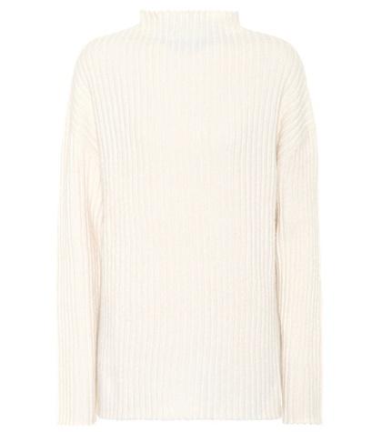 The Row Minah Silk And Cashmere Sweater