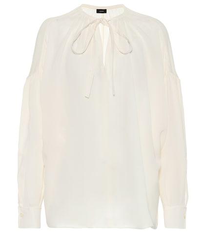 Joseph Elijah Silk Georgette Blouse